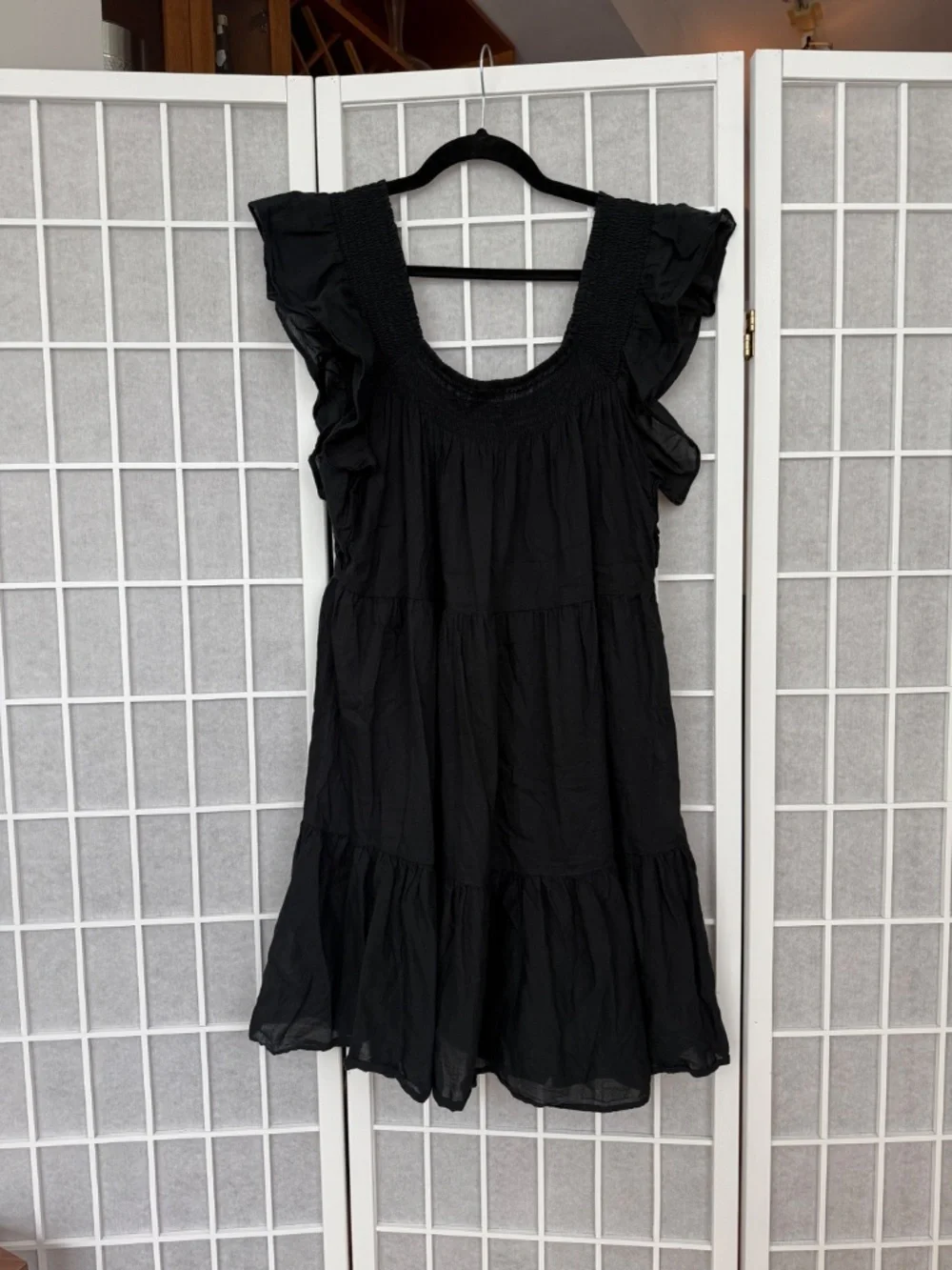 J. Crew Gauze Cover Up Baby Doll Sheer Dress Size Large